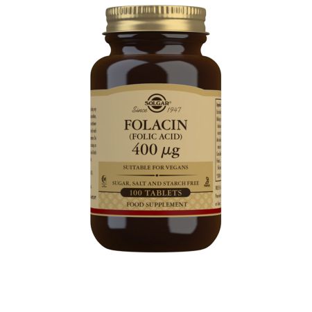 Solgar Folacin 400mg 100 Comprimés