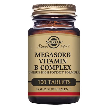 Solgar Megasorb B Complex 50 100 Comprimés