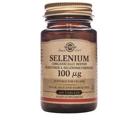 Solgar Selenium 100µg 100 Comprimés