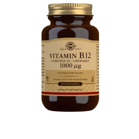 Solgar Vitamine B12 1000mcg - Cyanocobalamin 250 Comprimés 