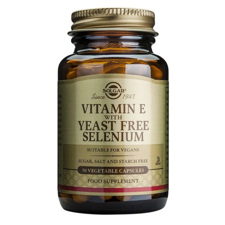 Solgar Vitamine E Avec Sélénium 50 Gélules