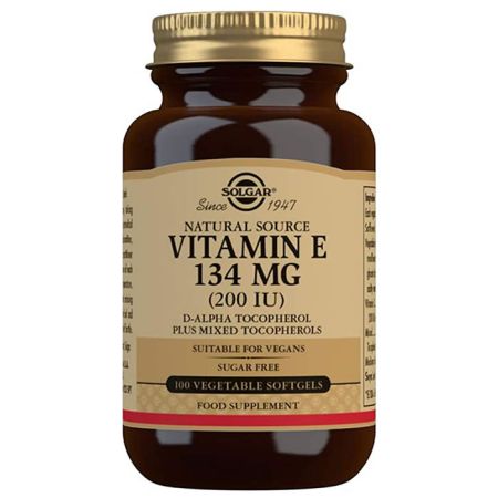 Solgar Vitamine E 134mg 200 IU 100 perles