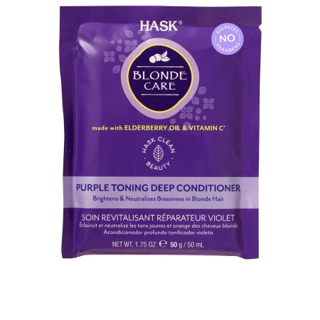Hask Blonde Care Purple Toning Deep Conditioner 50g