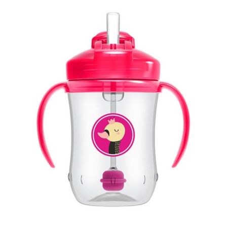 Dr.brown´s Verre Du Dr Brown Avec Paille Bleue