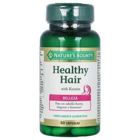 Nature's Bounty Healthy Hair Keratin 60 Gélules