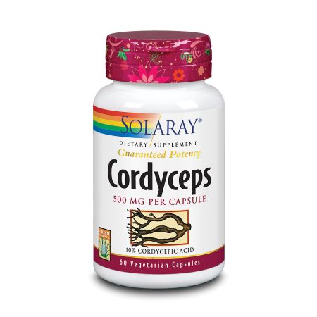 Solaray Cordyceps Extracto 500 Mg 60 Caps