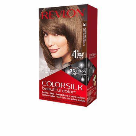 Revlon Colorsilk Sans Amoniaque 50 Light Ash Brown 