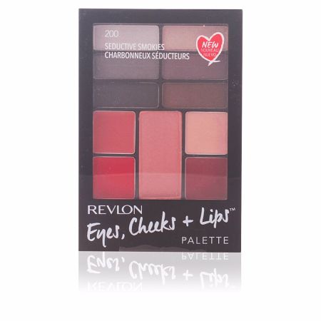 Revlon Eyes Cheeks Lips Palette 200 Seductive Smokies