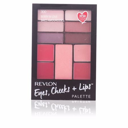 Revlon Eyes Cheeks Lips Palette 300 Berry In Love