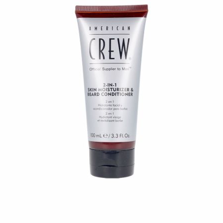 American Crew 2 en 1 Hydratant Pour Le Visage Et Revitalisant Pour Barbe 100ml