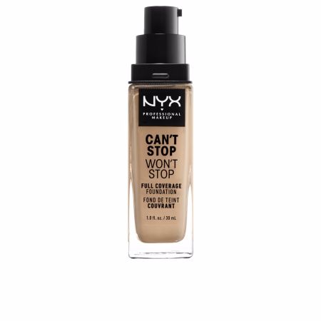 Nyx Can´t Stop Won´t Stop Full Coverage Foundation Soft Beige 30ml