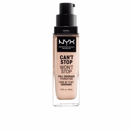 Nyx Can´t Stop Won´t Stop Full Coverage Foundation Light Porcel 30ml