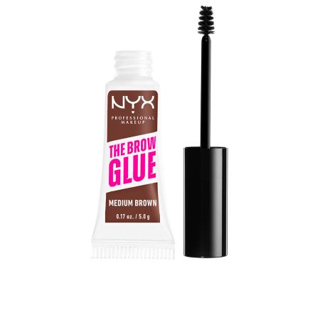 Nyx The Brow Glue Gel Cejas Medium Brown 5g