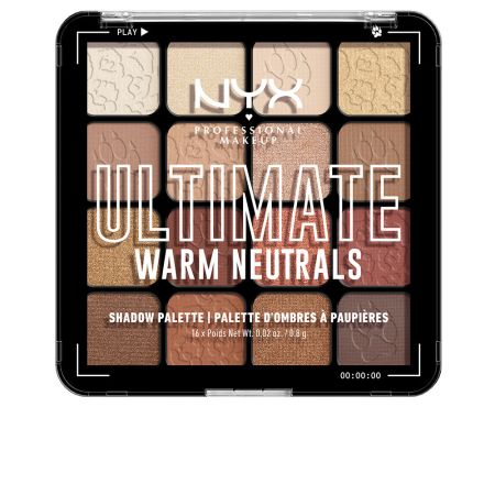 Nyx Ultimate Shadow Palette Warm Neutrals 16 X 0,83g