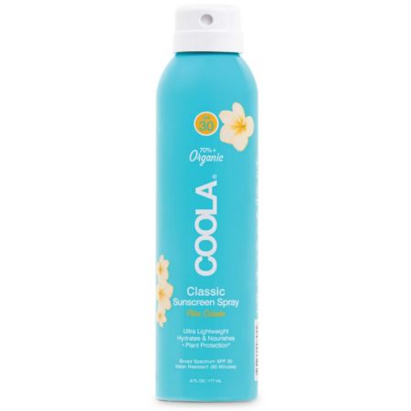 Coola Classic Body Organic Sunscreen Spray Spf30 Piña Colada 177ml