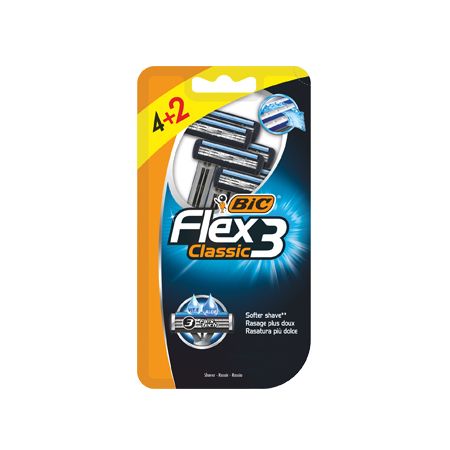 Bic Flex 3 Hojas Maq Afeitar 4 2 Ud