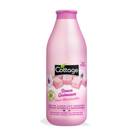 Cottage Douce Guimauve Douche & Bain Lait Hydratant 750ml