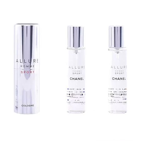 Chanel Allure Homme Sport Travel Spray Rechargeable Coffret 3 Produits