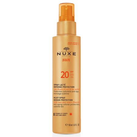 Nuxe Sun Spf20 Spray Lacté Visage et Corps 150ml