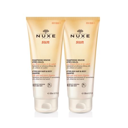 Nuxe Sun Shampooing Douche Après Soleil 2x200ml
