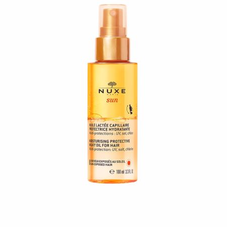 Nuxe Sun Huile Lactée Capillaire Protectrice Hydratante 100ml