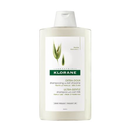 Klorane Shampooing Extra Doux Au Lait D'Avoine 400ml