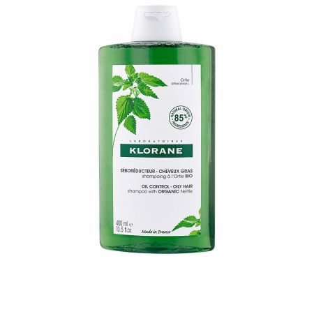 Klorane Shampoing Á l'Ortie Bio - Séborégulateur Cheveux Gras 400ml