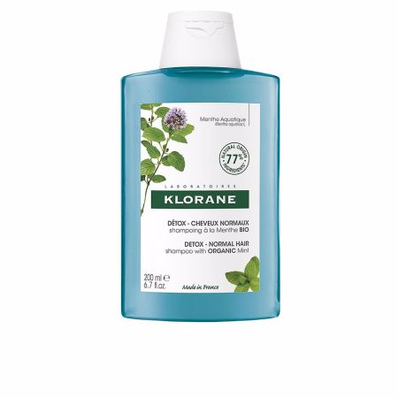 Klorane Aqua Mint Detox Shampoo 200ml 