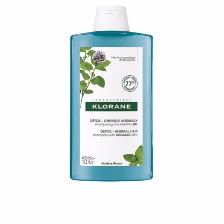 Klorane Aquatique Shampooing Détox à la Menthe 400ml