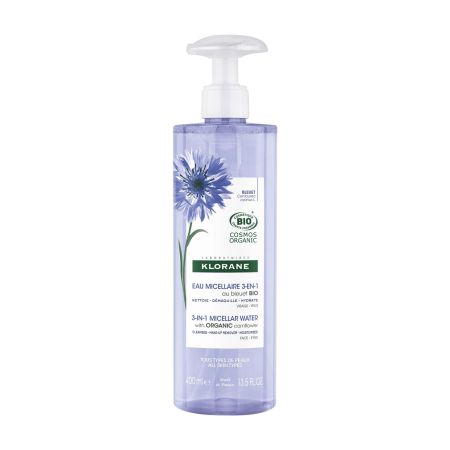 Klorane Eau micellaire 3 En 1 Démaquillant 400ml