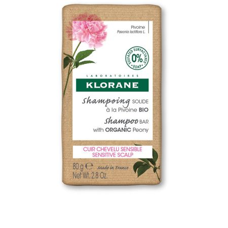 Klorane Solid Shampoo with Organic Peony 80 g