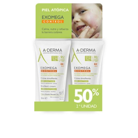 A Derma Exomega Control Crème émolliente 2x50ml