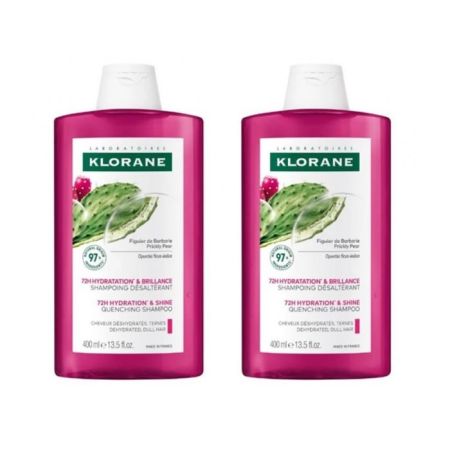 Klorane Duplo Shampoing Figue de Barbarie 2x400ml