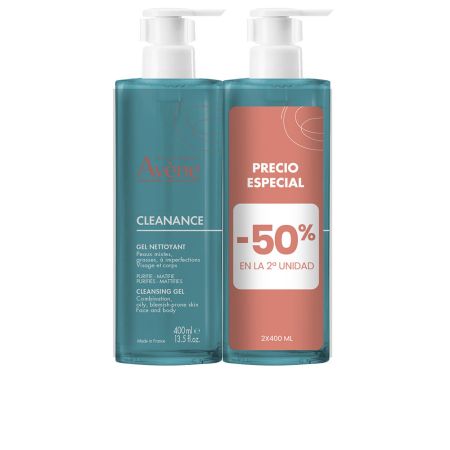 Avène Cleanance Duo Gel Nettoyant 2 x 400ml