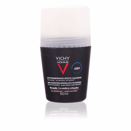 Vichy Homme Déodorant Roll On Peaux Sensibles 50ml