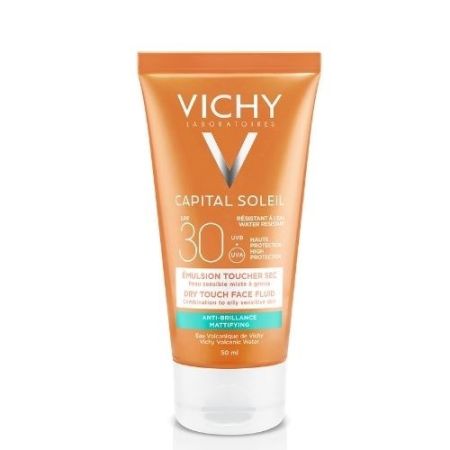 Vichy Ideal Soleil Émulsion Anti Brillance Toucher Sec Spf30 50ml