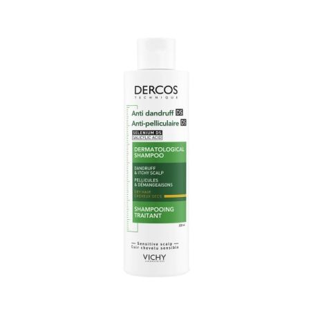 Vichy Dercos Anti Pelliculare Shampooing Cheveux Secs 200ml
