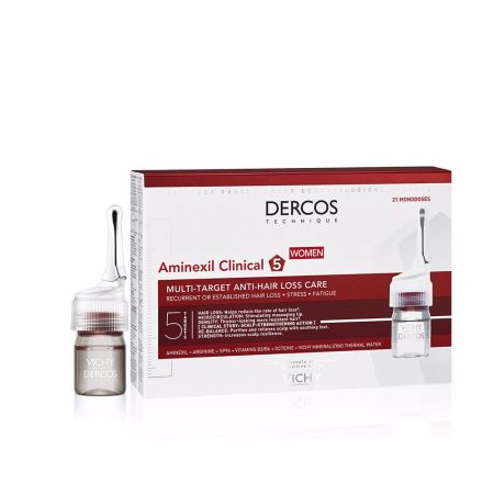 Vichy Dercos Aminexil Clinical 5 Pour Femme 21x6ml 