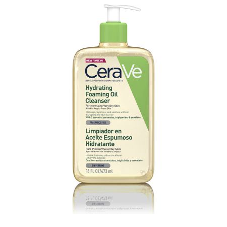 Cerave Huile Moussante Démaquillante Hydratante 473ml