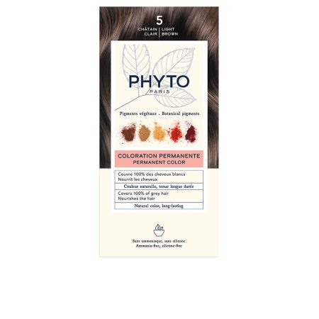 Phyto Hair Colour By Phytocolor 5 Light Brown 180g