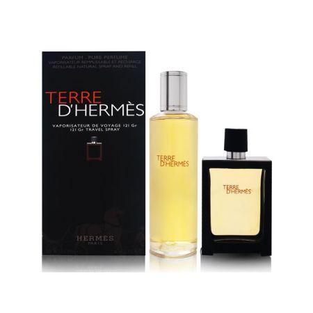 Terre D'hermes Eau De Perfume Vaporisateur Rechargeable 30ml Coffret 2 Produits
