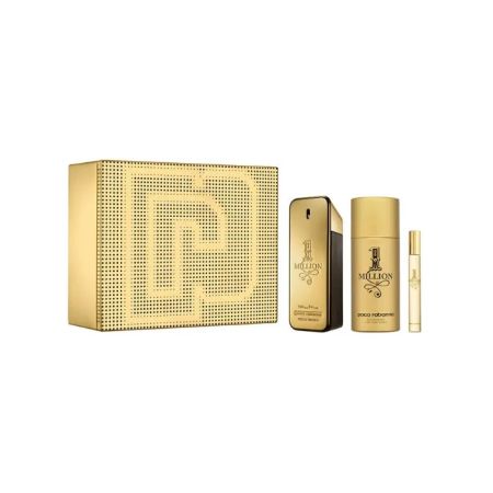 Paco Rabanne 1 Million Eau De Toilette Vaporisateur 100ml Coffret 3 Produits