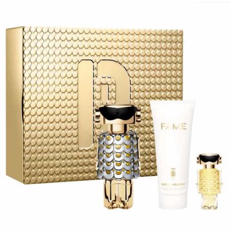 Paco Rabanne Fame Eau De Parfum Vaporisateur 80ml Coffret 3 Produits