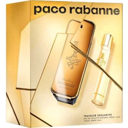 Paco Rabanne One Million Edt Sp 100ml Ts 20ml Travel Set
