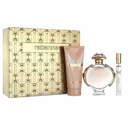 Paco Rabanne Olympea Eau De Parfum Vaporisateur 80ml Coffret 3 Produits