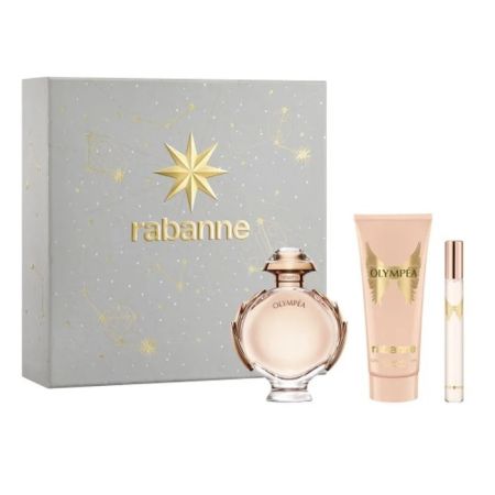 Rabanne Olympéa Eau De Parfum Vaporisateur 80ml Coffret 3 Produits