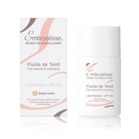 Embryolisse Fluid De Teint Spf20 01 Beige Ivoire
