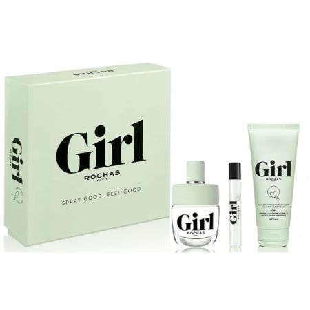 Rochas Girl Eau De Toilette Vaporisateur 100ml Coffret 3 Produits