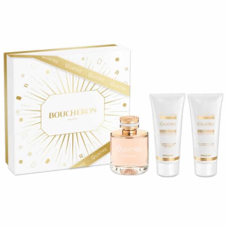 Boucheron Quatre Femme Eau De Parfum Vaporisateur 100ml Coffret 3 Produits