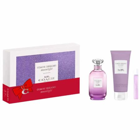 Coach Dreams Moonlight Eau De Perfume Vaporisateur 90ml Coffret 3 Produits